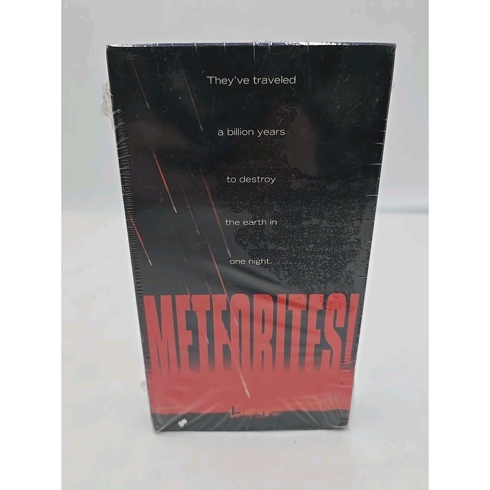 Meteorites (VHS, 1998) Action UFO Thriller - Picture 2 of 9